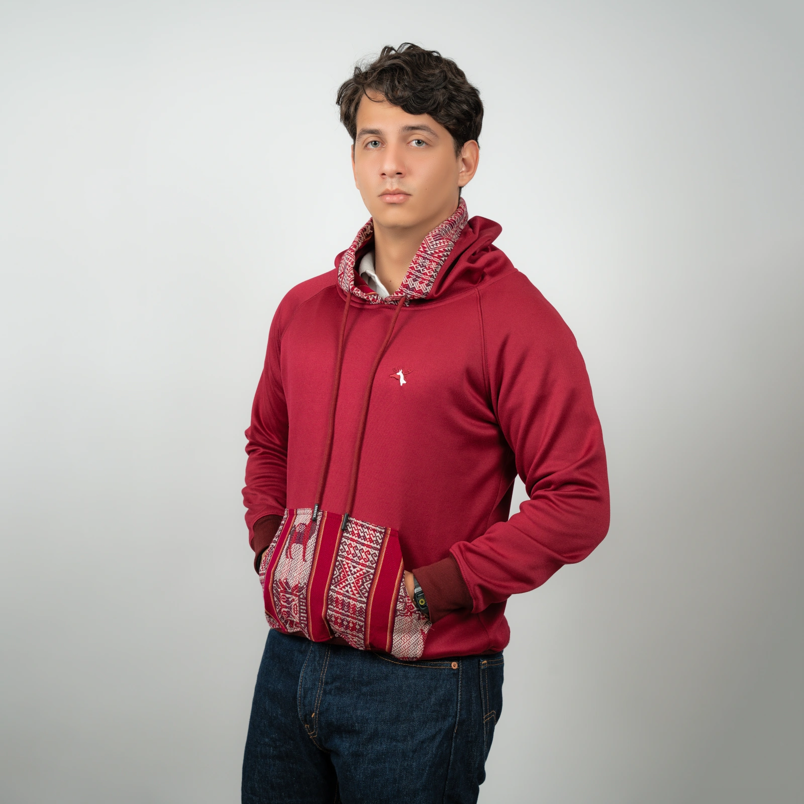 Polera Vangers Andina Guinda Unisex